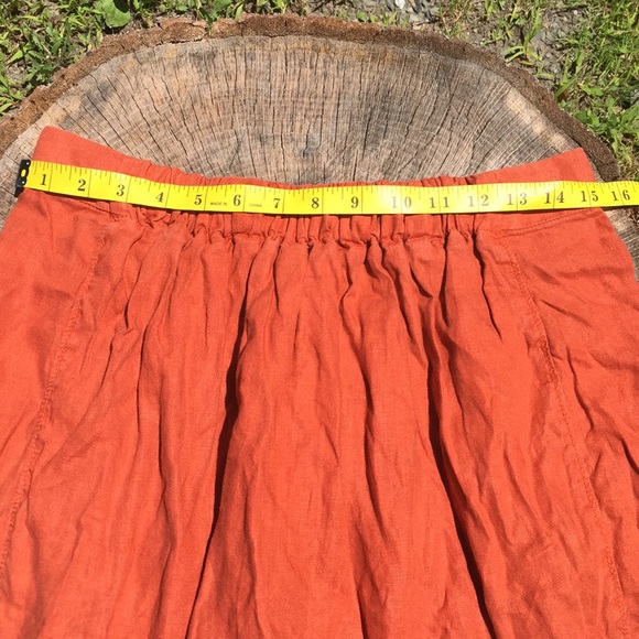 🌸 Linen j crew factory skirt 🌸 - Picture 3 of 5